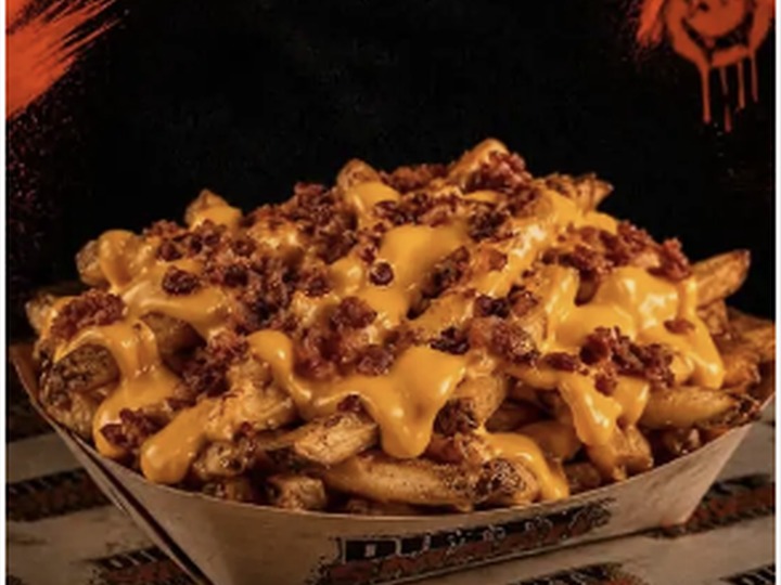 Dirty Cheese Bacon Loaded Fries