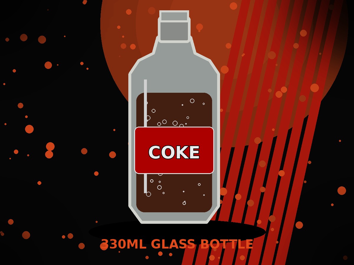 Coke Glass Bottle