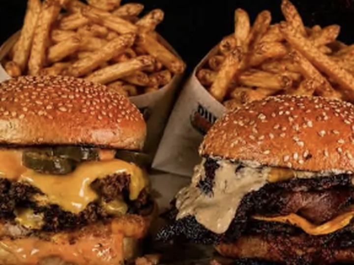 2x Dirty Smash Burger and 2x Fries